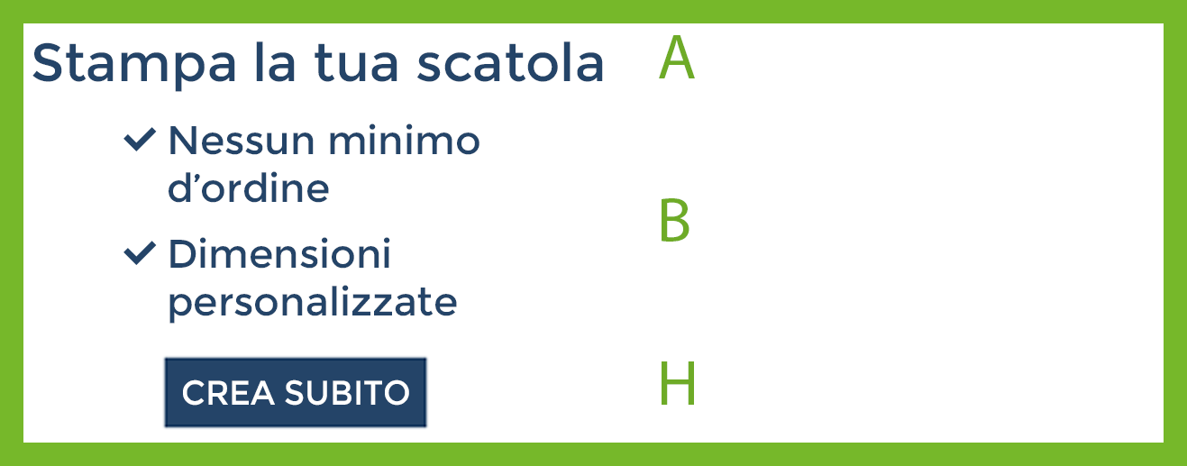 Crea e stampa il tuo packaging online