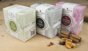 An original packaging for a quality tea