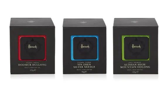 Colors influence consumer purchases packaging - An Harrods example