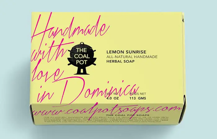 herbal soap box