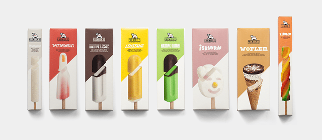ice cream packaging