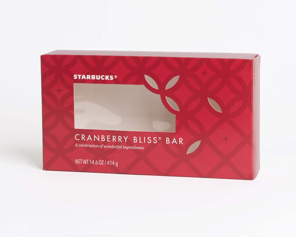 Cranberry Bliss Bar Box by Starbucks
