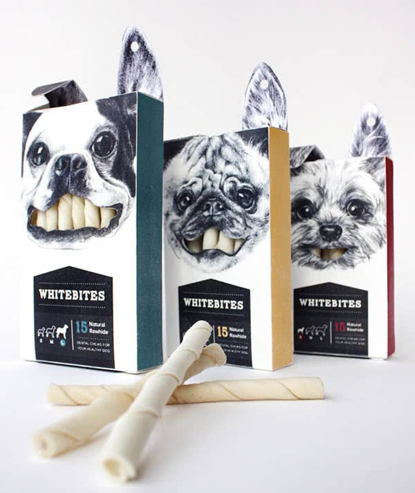 packaging bastoncini per cani
