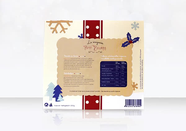 Box for Christmas biscuits