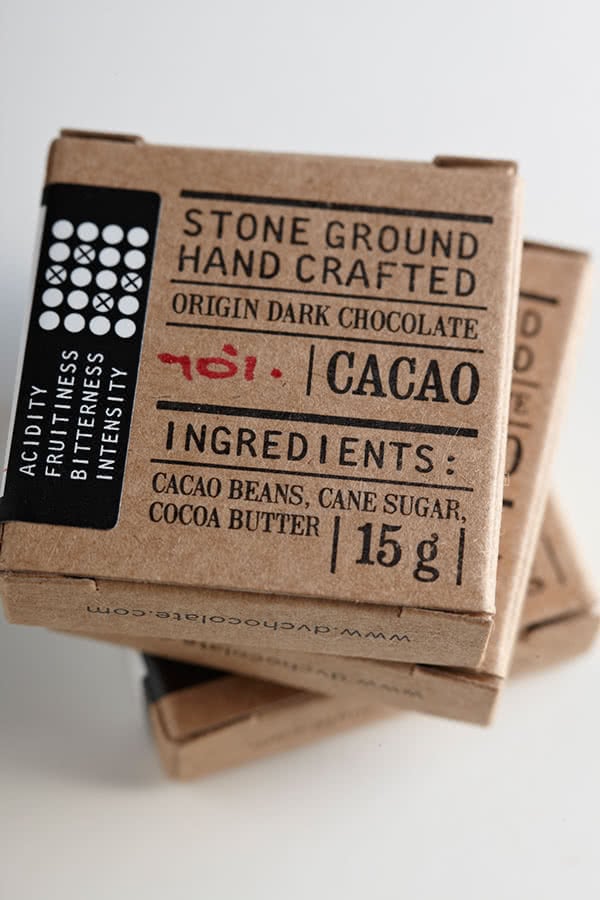 packaging cioccolato vintage