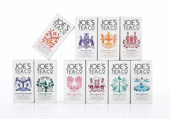 Assorted tea by Joe's Tea Co 