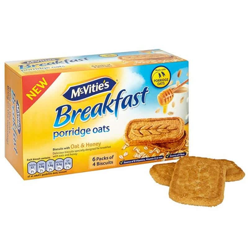 McVitie's primary packaging