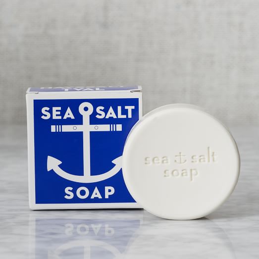 sea salt packaging sapone