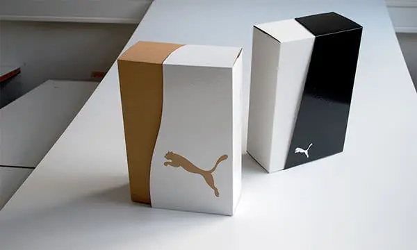 packaging per calzature