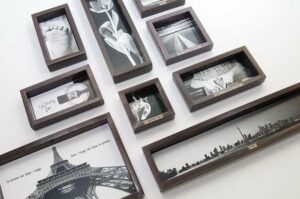 Beyond the packaging: custom picture frames