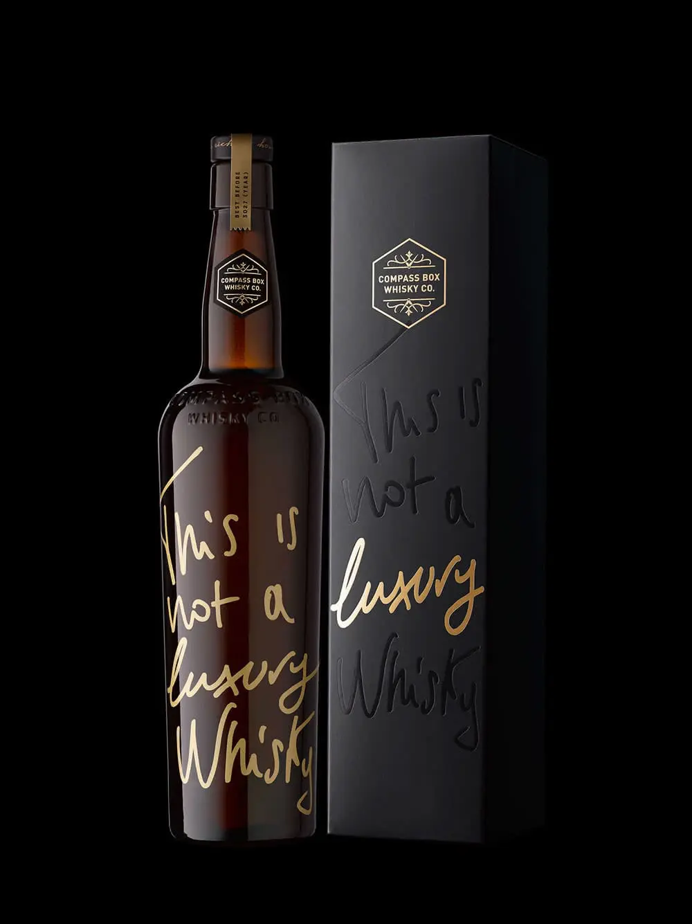 packaging whisky