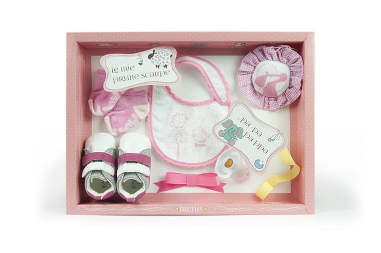 Baby custom shadow box frame