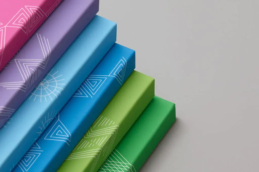Chocolate Packaging Design with Patterns