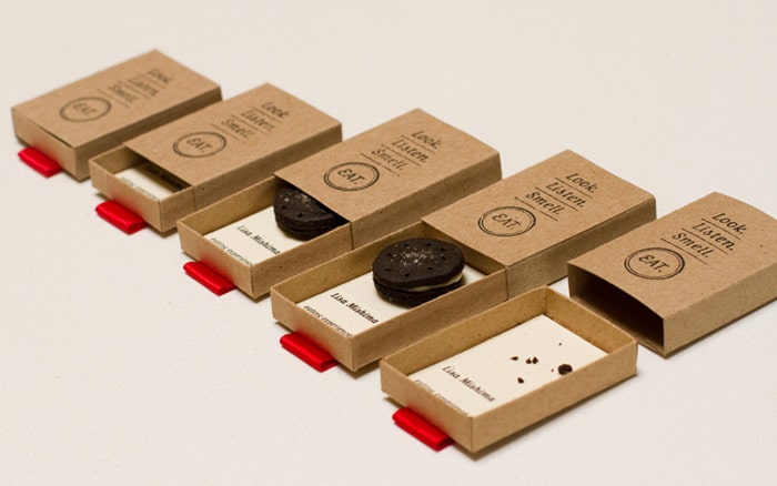 cookies maker business card