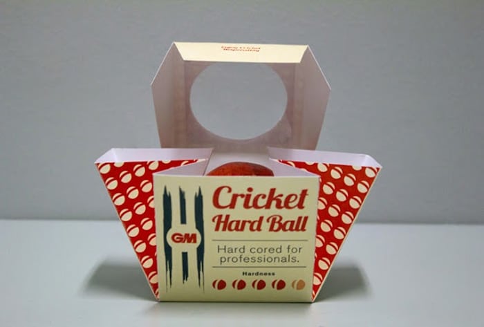 Sports Packaging for a Cricket Ball