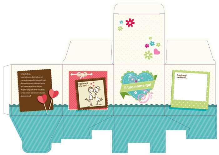 valentine's day custom graphic design 123 bottom box