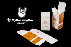 #MyRockingBox: i packaging per profumo Calixte