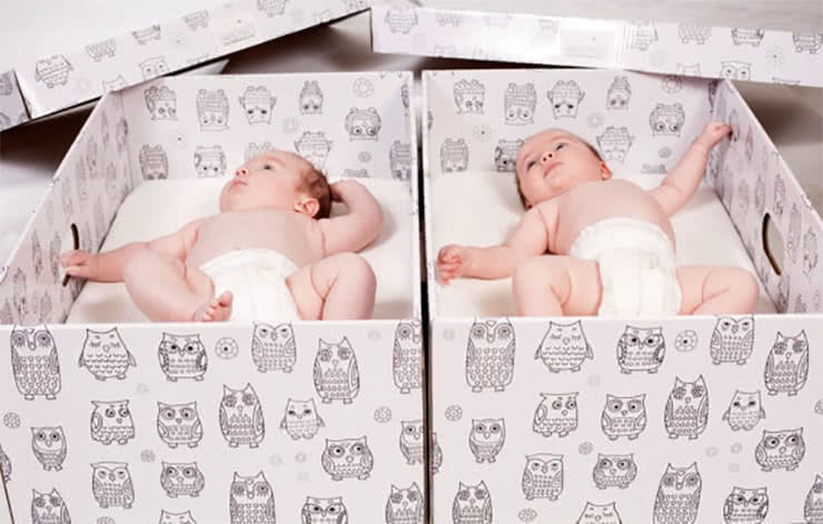 baby box scatola maternità