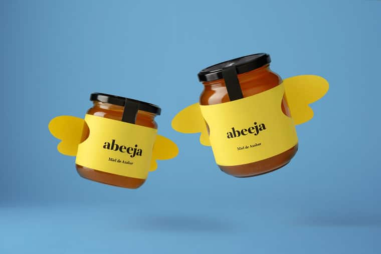 creative packaging honey labels