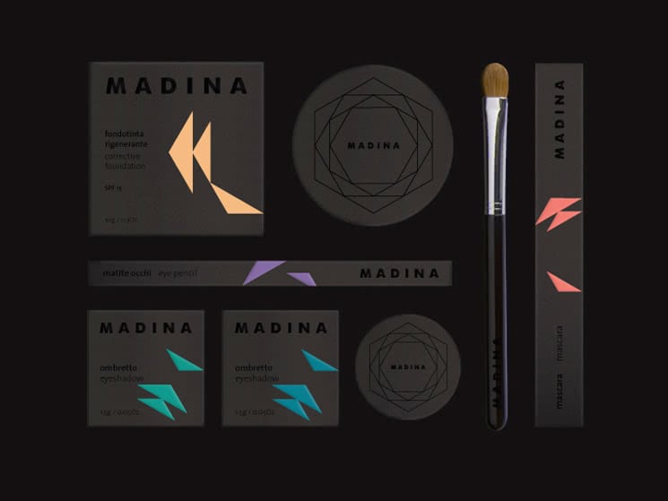 Madina Milano minimal packaging