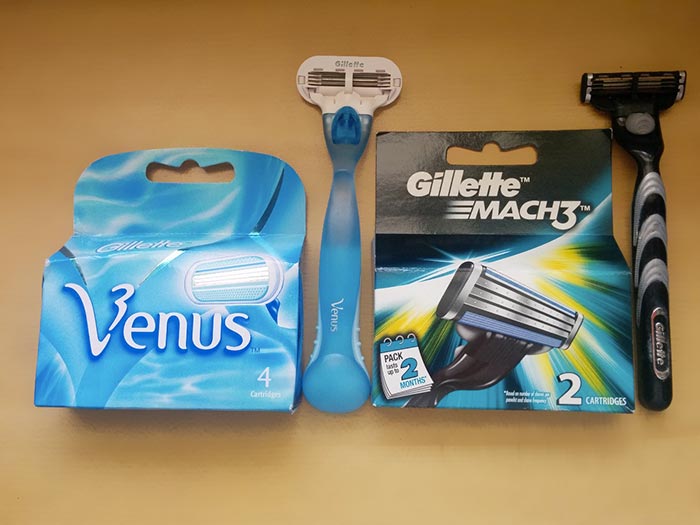 Gillette-Venus-Mach-packaging