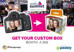 Packly and Printmo together for you at Web Summit 2017!