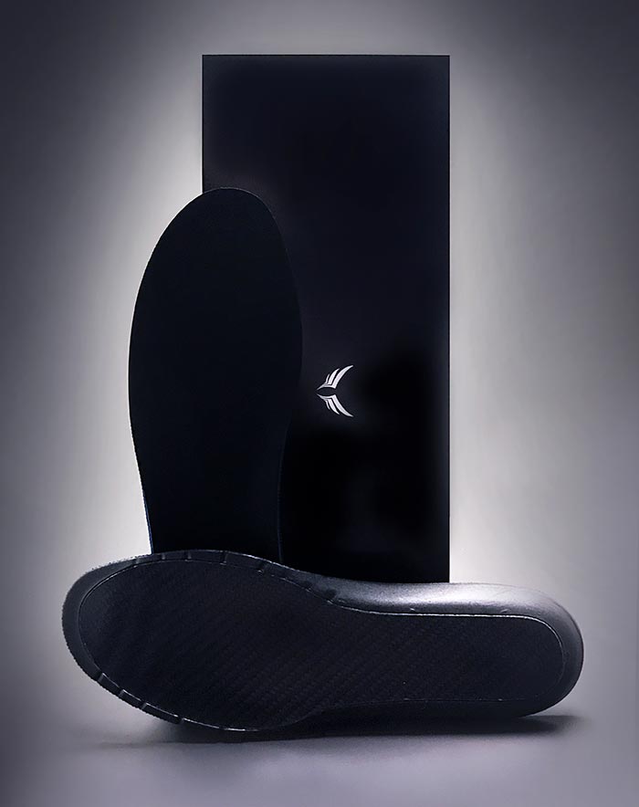 ares-carbon fiber insoles custom packaging