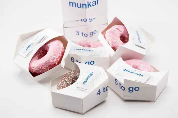 donut packaging design