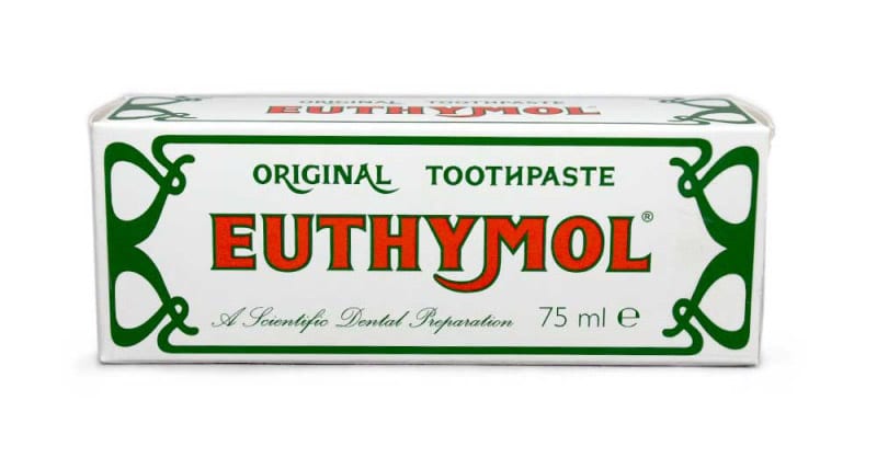 euthymol toothpaste boxes design stile liberty