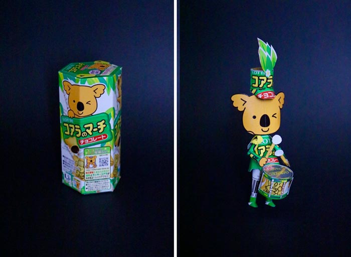 packaging design creativity haruki sculptures