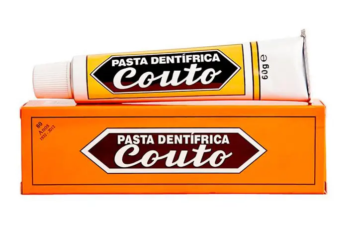 pasta couto toothpaste packaging design