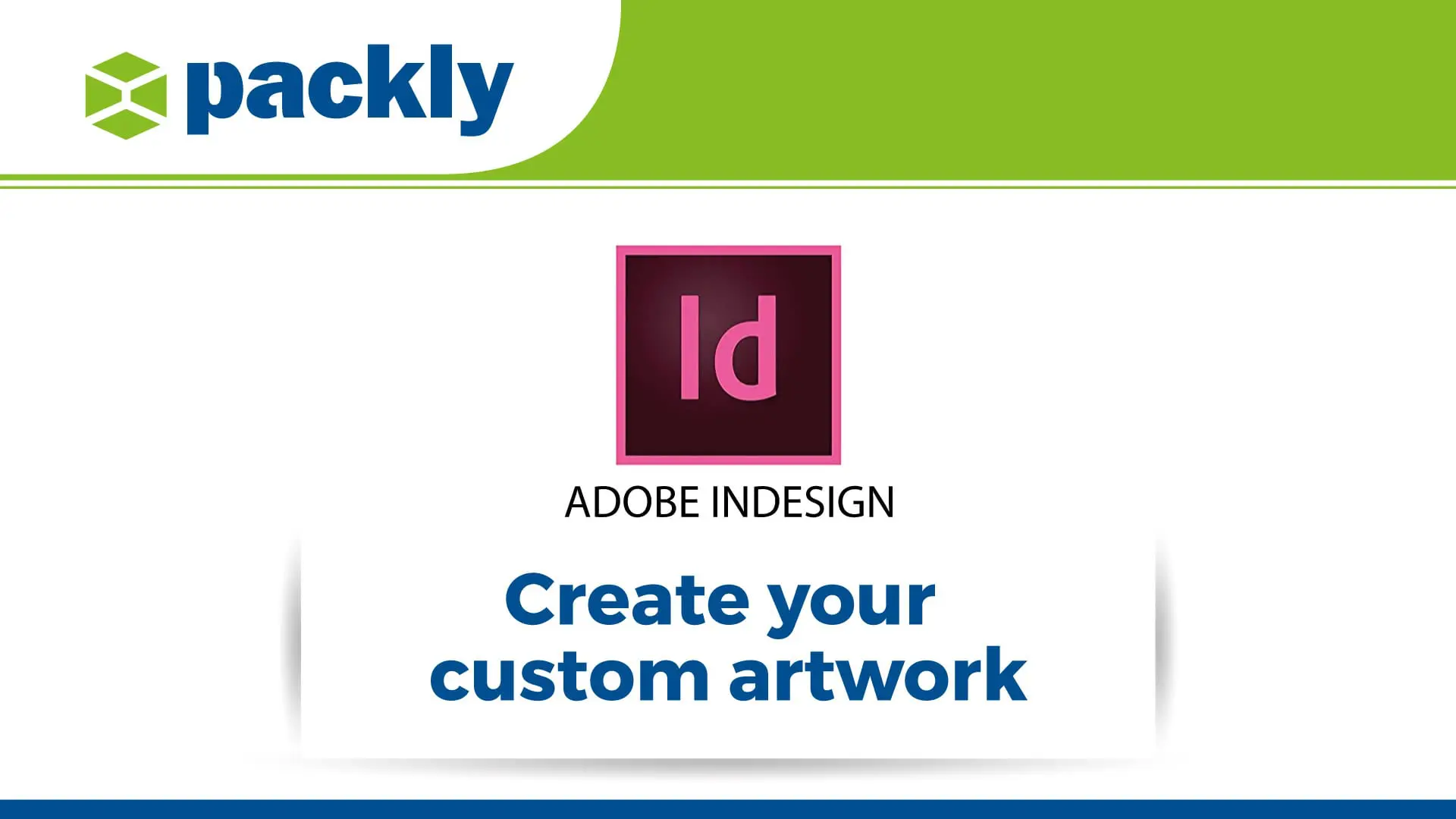 create custom graphic design packaging InDesign 1