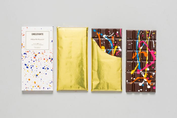 creative packaging chocolate unelefante