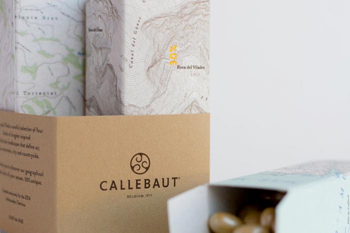 packaging design geographical map