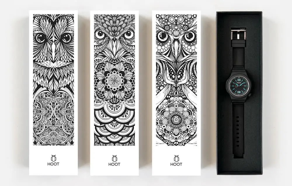 creative wristwatch boxes packaging design