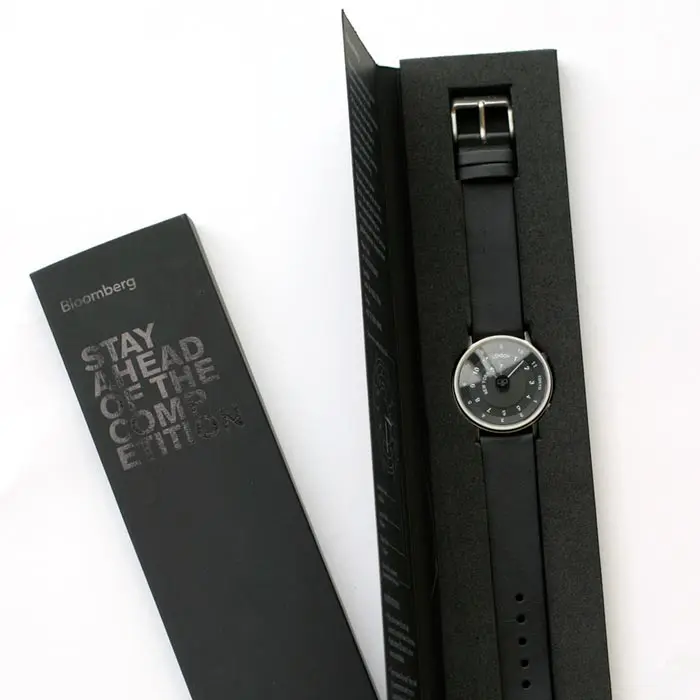 original and creative design box watch
