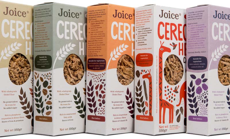 Superfood drganic cereal boxes