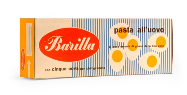 Confezione di pasta Barilla