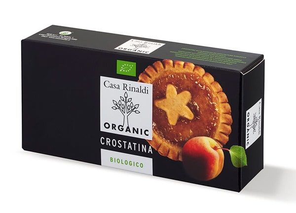 Organic tartlets' packaging