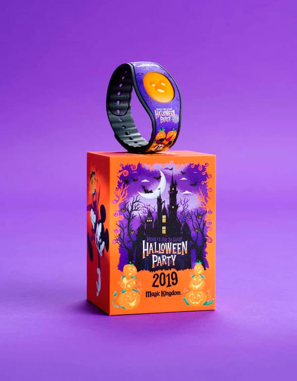 Halloween-themed Mickey Mouse wristband