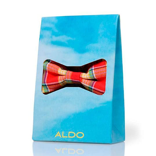 Packaging for ties by Aldo