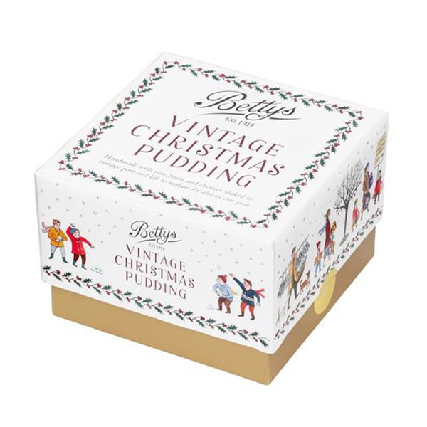 Chirstmas cake cardboard lid box