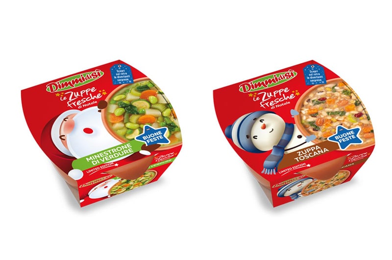 Festive Packaging for Dimmidisì Soups