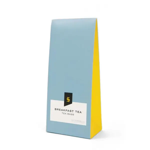 Minimal tea packaging