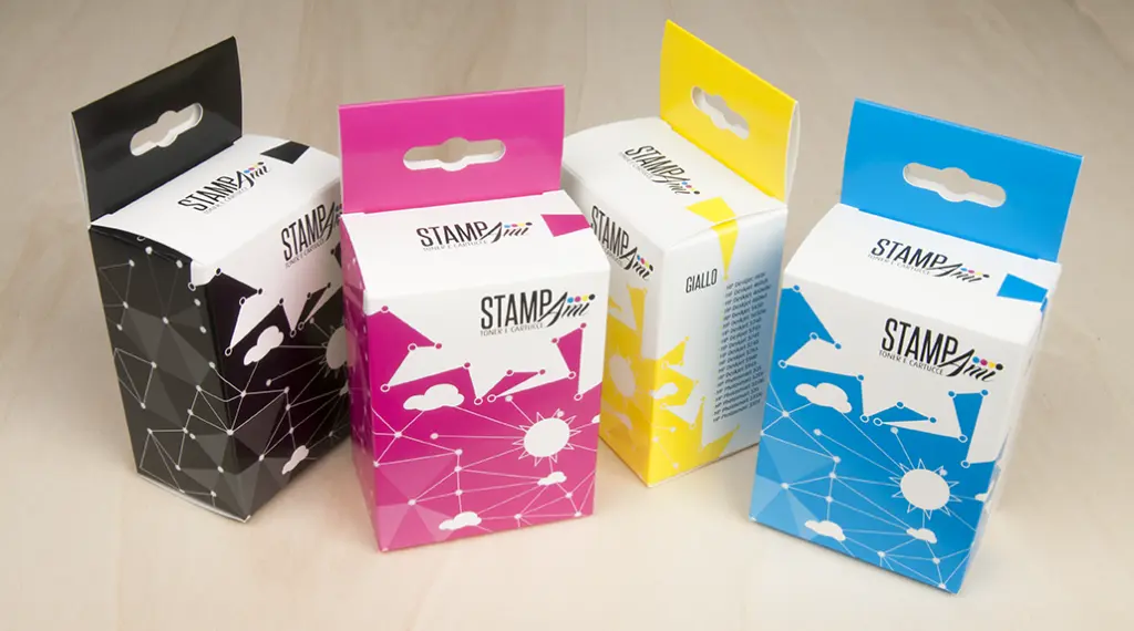 Hanging box packaging