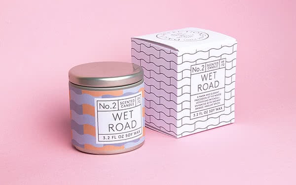 Daily Affections Wet Road scented candle