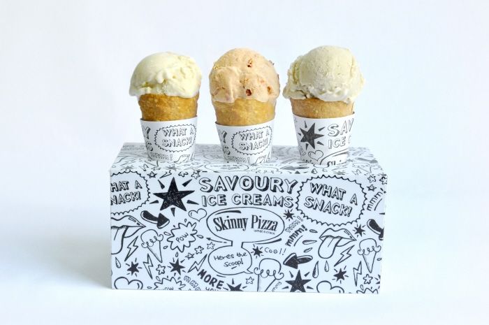 Ice cream display box