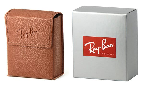 Sunglasses packaging by Ray-Ban