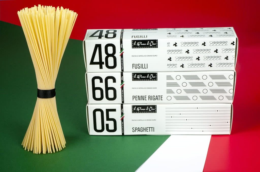 Assorted Italian pasta
