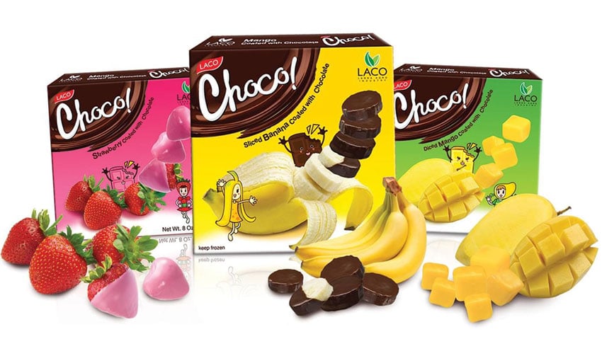 Packaging design for healthy chocolate snacks